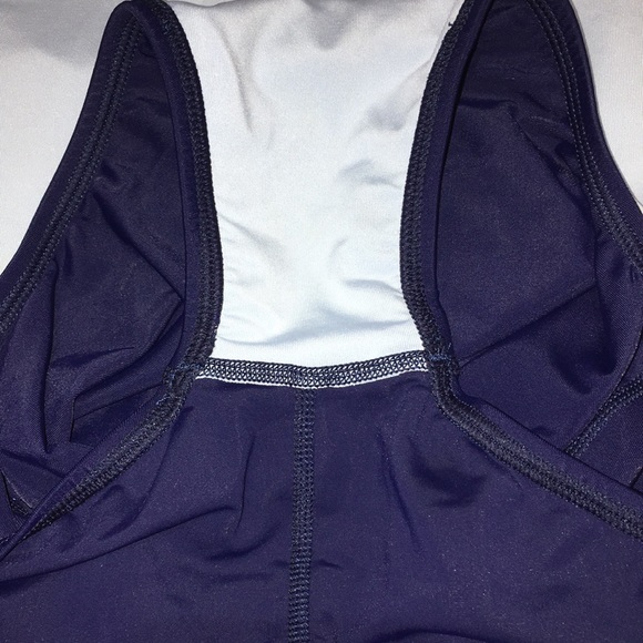 Nike 34 Women’s 8 Swimsuit One piece Navy - Picture 10 of 16